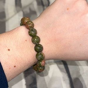 Unakite Bracelet NWOT